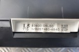 Toyota AVENSIS 2009-2012 speedo D4D diesel 83800-05L50 MB257460-4940