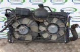 Toyota Avensis 2 0 D4D MK2 water radiator fan cowling motor twin fans diesel