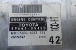 Toyota Avensis D4D 2.0 litre engine ecu controller 89661-05420 MB175800-5033 2000-2003