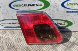 Toyota Avensis MK3 2009-2012 Saloon Rear Left Inner Boot Tailgate Brake Light Lamp