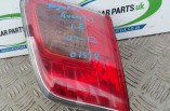 Toyota Avensis TR 2009-2012 drivers rear tail light on boot tailgate saloon