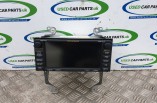 Toyota Avensis TR SAT NAV CD Player stereo radio head unit 08662-00910