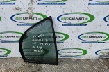 Toyota Avensis drivers rear quarter window glass saloon 1998-2003