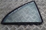 Toyota Avensis quarter glass window saloon drivers rear 2003-2008