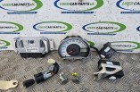 Toyota Aygo MK1 ECU Lockset Ignition Barrel Key Speedometer 89661-0H130 0261S06145