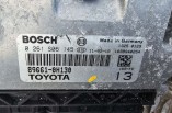 Toyota Aygo MK1 ECU Lockset Ignition Barrel Key Speedometer 89661-0H130 0 261 S06 145