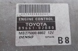 Toyota Corolla 1.6 VVTI Engine ECU 89661-02B80 MB275000-8802 2004-2006