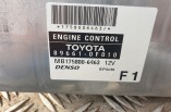Toyota Corolla Verso D4D ecu kit keyless entry 89661-0F010 kit DENSO MB175800-6463