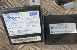 Toyota Corolla Verso D4D ecu kit keyless entry 89661-0F010 kit DOOR CONTROL 89741-0F010 Immobiliser ECU 89780-0F010