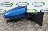 Toyota Yaris Design MK3 8T7 electric blue folding door wing mirror cover