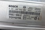 Toyota Yaris MK1 ECU KIT 1SZFE 0 261 206 882 Bosch, Toyota 89661-0D012