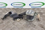 Toyota Yaris MK1 rear seat belt 3 door passengers rear black 7h8520