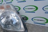 Toyota Yaris MK2 facelift headlight drivers front 2009