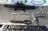 Toyota Yaris MK2 wheel jack brace tow eye hook storage pouch