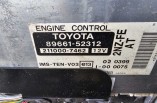 Toyota Yaris Verso MK1 ECU Kit Ignition Barrel Key Lock 89661-52312 2NZ-FE 211000-7462