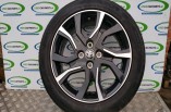 Toyota Yaris alloy wheel 16 inch black Design Model MK3 2016