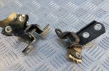 Toyota Yaris door hinges drivers side rear door 2006-2011 black 