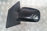 Toyota Yaris manual door wing mirror matt black passengers front 1999-2006