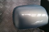 Toyota Yaris manual door wing mirror drivers blue 1999-2006