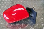 Toyota Yaris TR electric door mirror drivers front red 3P0 2009