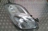 Toyota Yaris headlight drivers side front 2009 2010 2011 