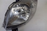 Toyota Yaris headlight and headlamp T2 drivers side front 2006-2009