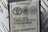 Toyota Yaris seat belt front left 3 door 2001 TK-AB2-EF544P