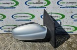 VW Fox 2005-2012 Silver Door Wing Mirror Glass Manual Drivers Right case