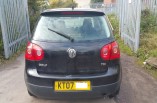 VW Golf MK5 TSI Sport breaking parts tailgate boot badge chrome handle