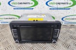 VW Golf MK6 6 Disc Changer CD Player Display Head Unit 3C8035195G 