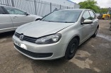 VW Golf MK6 Petrol Fuel Flap Cover Silver (1)