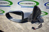 VW Golf MK6 Electric Door Wing Mirror White Left Side 5K0857501CS