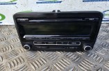 VW Jetta MK5 2005-2010 CD Player Radio Stereo Head Unit 5M0035186J RCD310 With Code