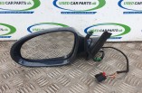 VW PASSAT B6 electric door wing mirror passengers left Blue C5F SE