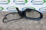 VW Passat B6 Sport door wing mirror electric drivers front right Blue C5F LC5F