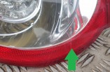 VW Passat Estate 2005-2010 passengers rear tail brake light lamp outer on body 3C9945095B MARKS