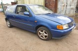 VW Polo MK3 6N breaking parts spares door wing mirror electric drivers front blue