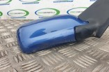 VW Polo MK3 door wing mirror front right cover blue with marks