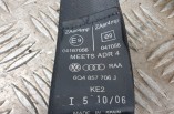 VW Polo MK4 seat belt pretensioner drivers front right 6Q4857706J PART NUMBER