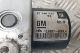 Vauxhall Astra H ABS Pump ECU 13246534 BK 100207008141