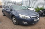 Vauxhall Astra J Exclusiv breaking spares parts quarter window glass passengers front left side