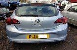 Vauxhall Astra J MK6 tailgate boot lid 2015 Z189 Silver
