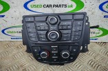 Vauxhall Astra J Radio CD Control Switch 13406665 NAVI650