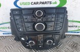 Vauxhall Astra J SRI CD 400 CD stereo control buttons panel 13337218