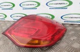 Vauxhall Astra J drivers rear outer main light on body 5 door hatchback