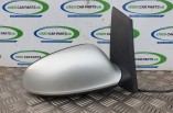 Vauxhall Astra J electric door wing mirror glass silver 2011 Z176