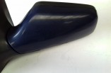 Vauxhall Astra wing door mirror manual passengers front MK4 dark blue 1998-2004