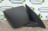 Vauxhall Combo van door wing mirror drivers side front manual 2003-2010 matt black cover