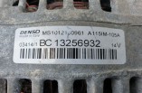 Vauxhall Corsa 1 3 CDTI diesel alternator 13256932 MS1012100961