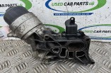 Vauxhall Corsa 1 3 CDTI oil cooler filter housing assembly 55238293 2007-2014 (2)